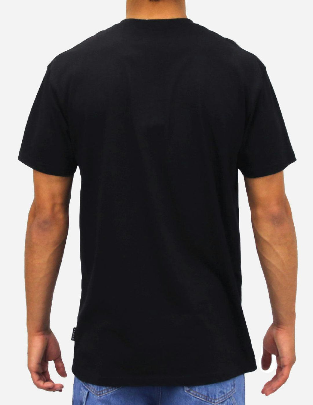 HERITAGE - Men’s Basic Short Sleeve Tee - Black