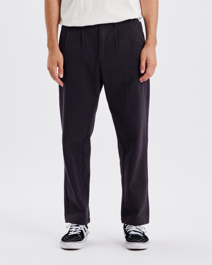 Harro Twill Pant - Black