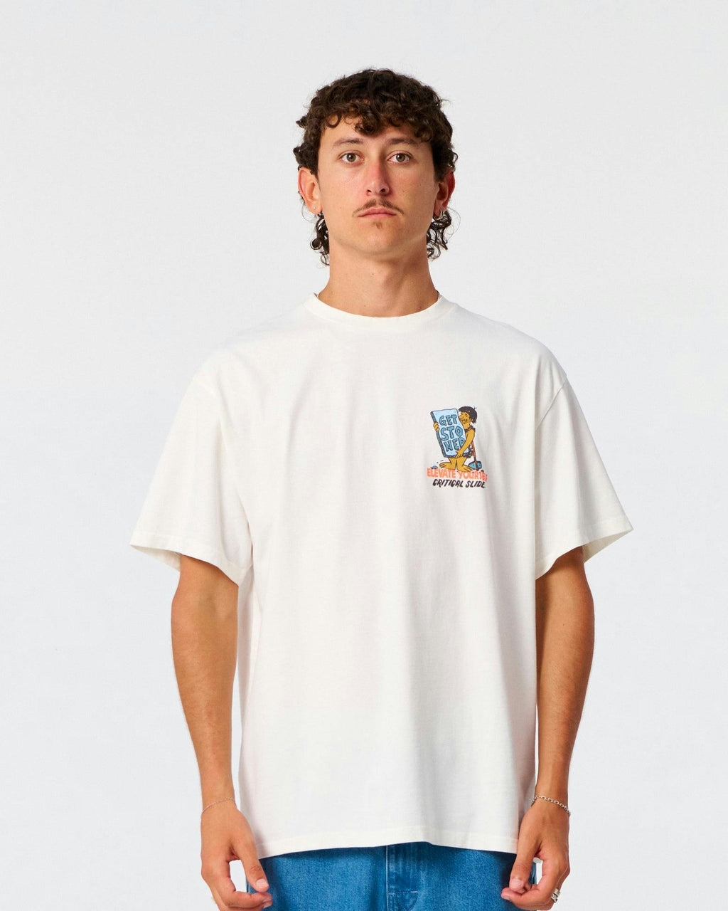 Levitate Tee - Vintage White