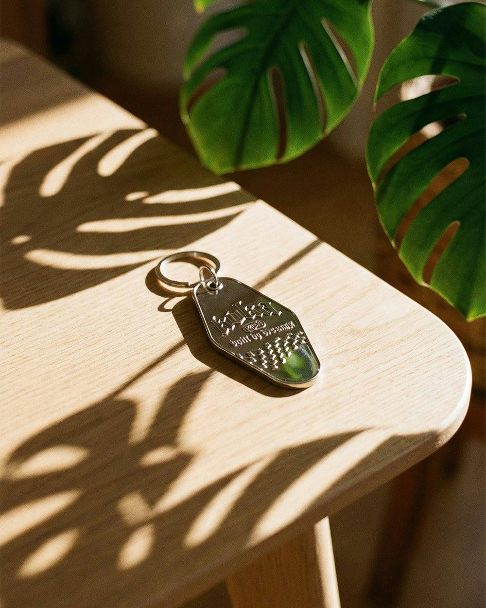 Hotel Key Ring // CHROME