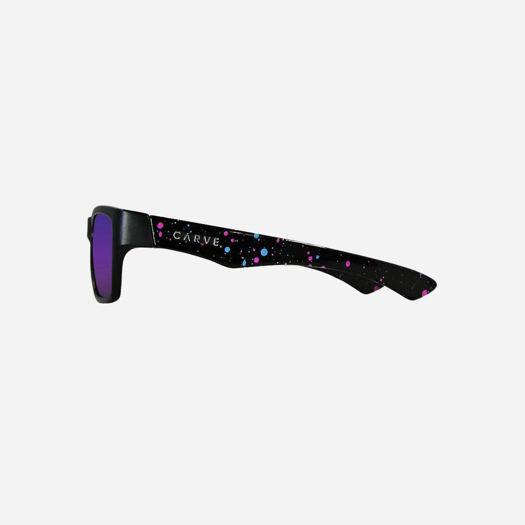 Stinger Junior - Matte Black Grey with Purple Iridium