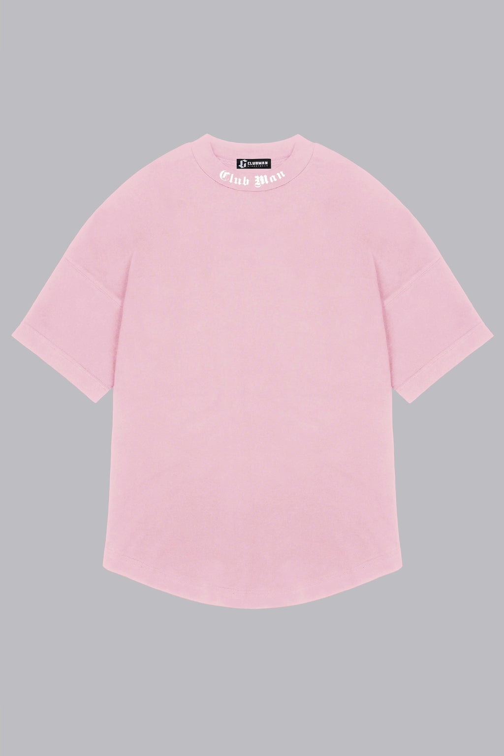 CLUBMAN Oversized 'Pink Frost' T-shirt