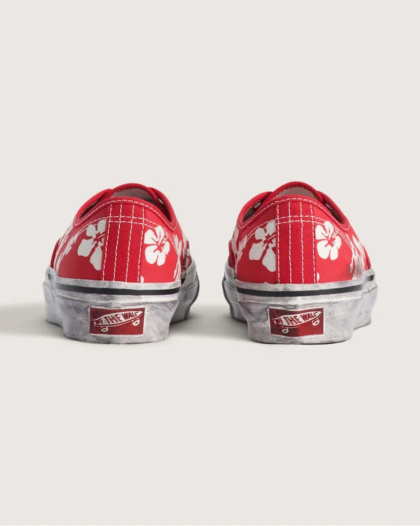 Vans Premium LX Authentic 44 in Archive Red Floral