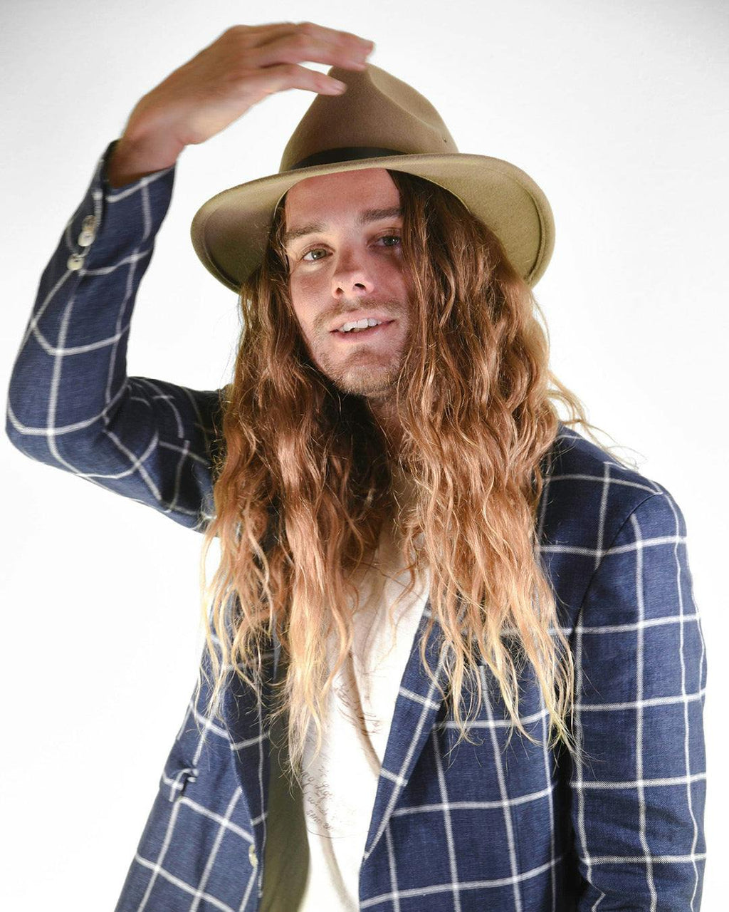 The Ratatat  Felt Hat - TAN