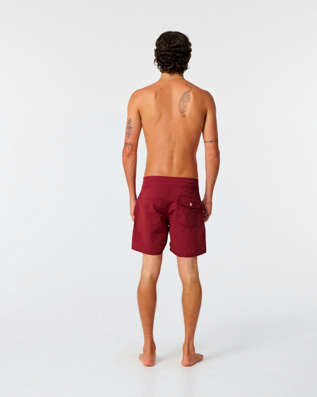 First Point 16" Boardshort - Washed Red