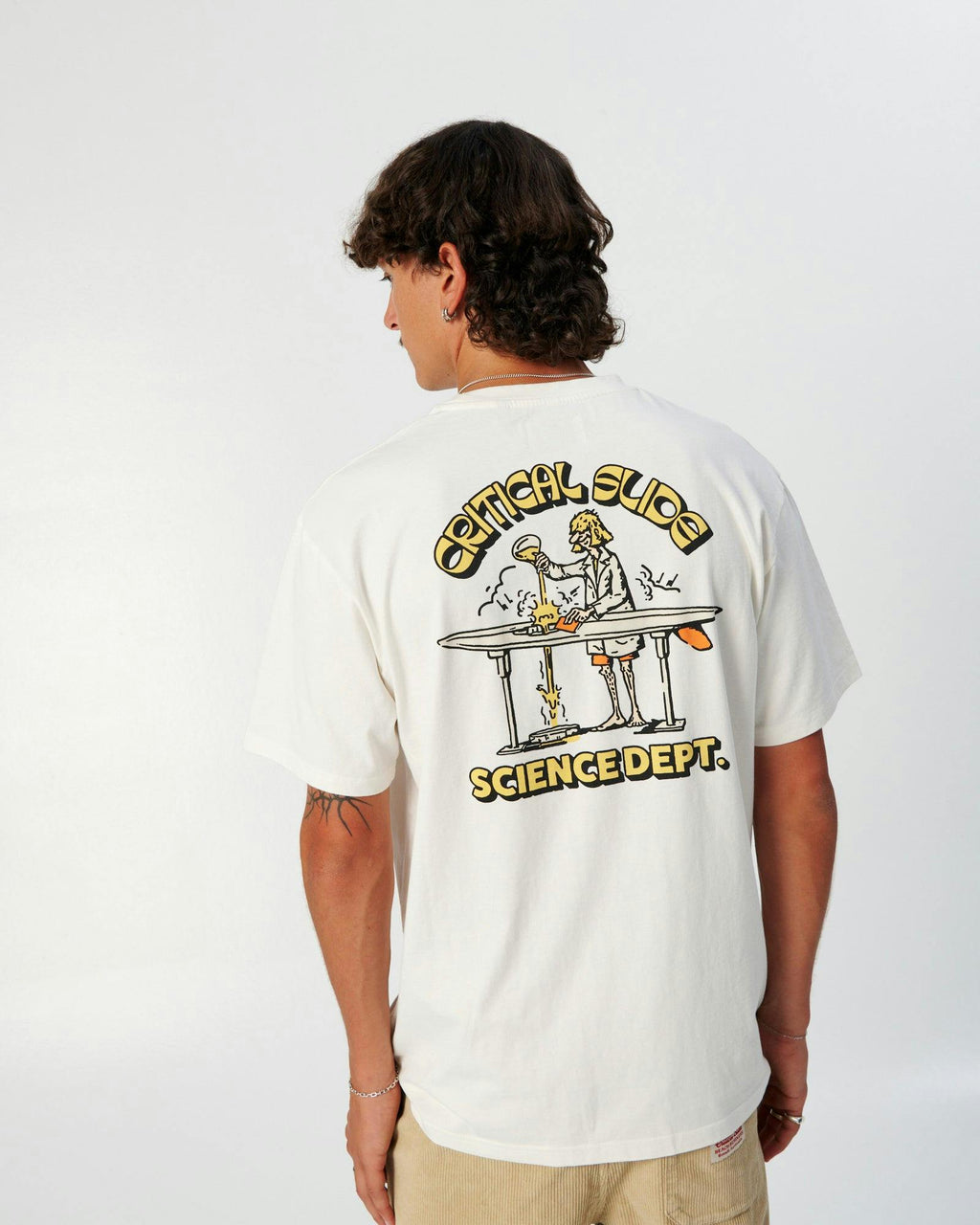 Scientist Tee - Vintage White