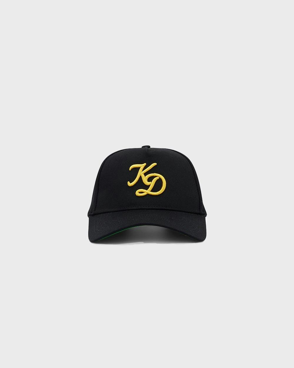 "KD" A-Frame Hat - Black Gold