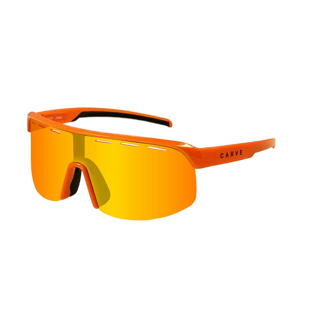 Velocity - Gloss Orange frame, Grey Lens with Orange Iridium plus Venting