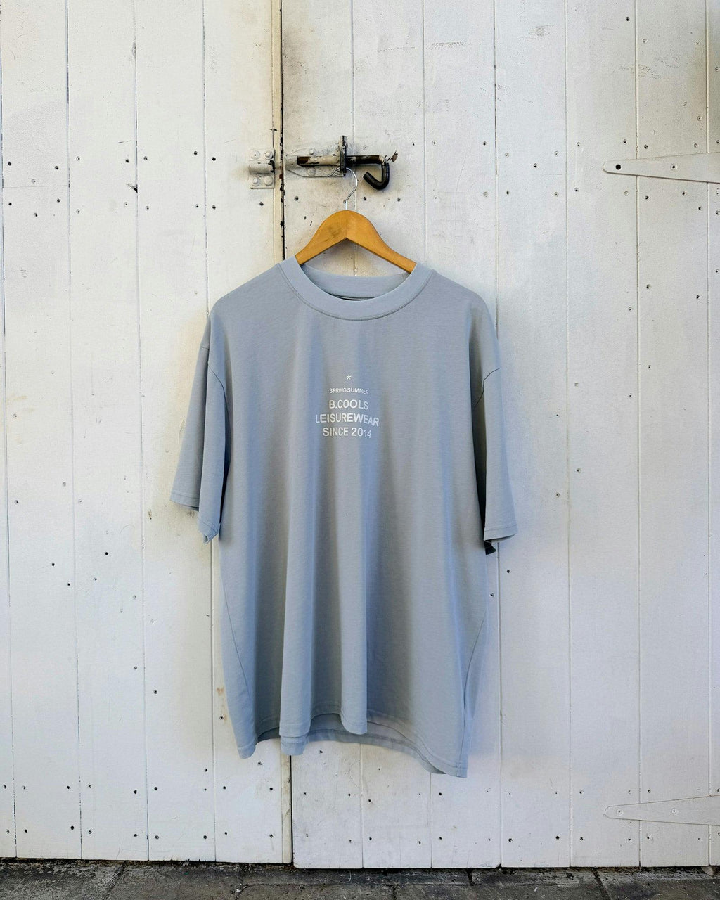 stamp t-shirt blue