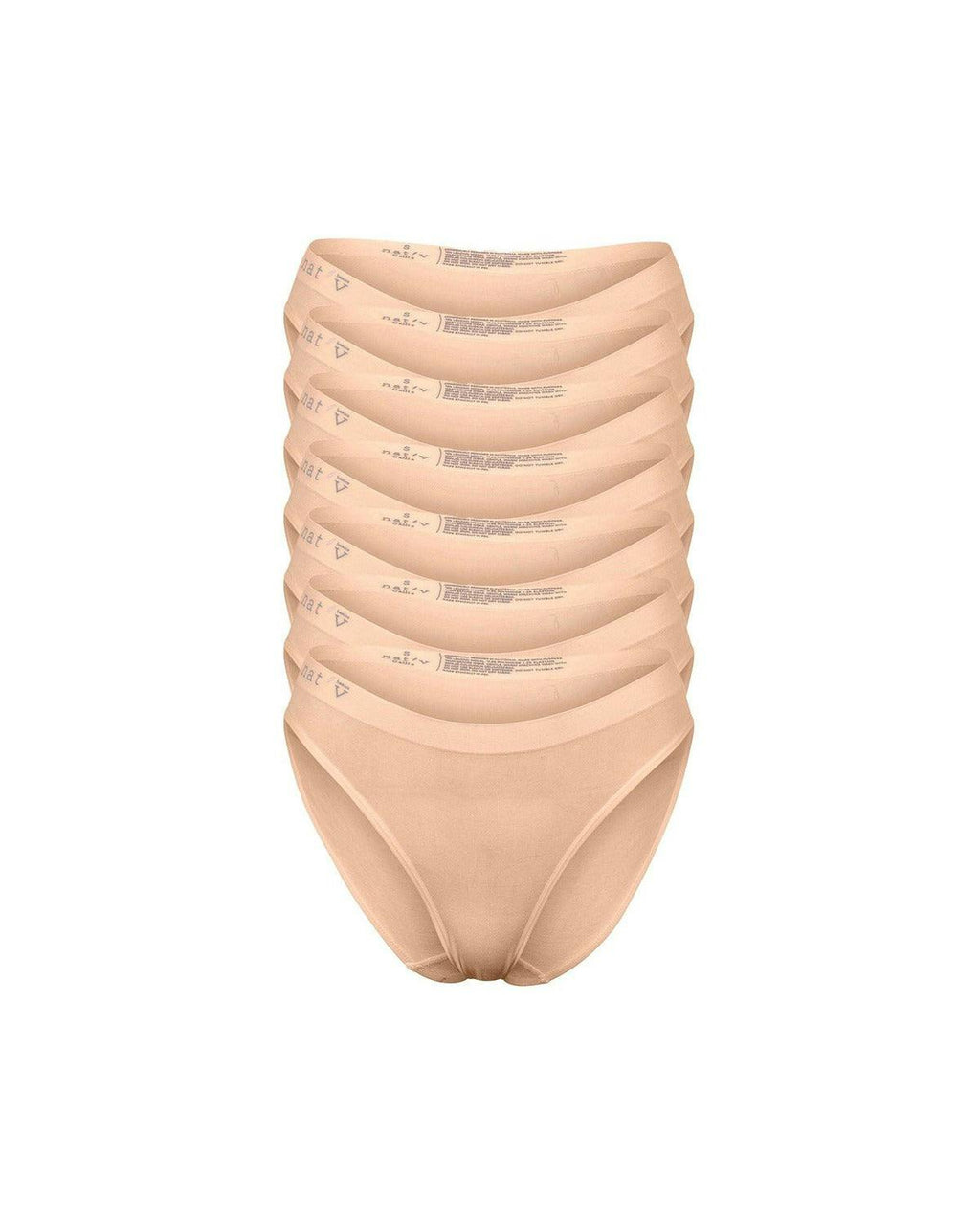 Callie Modal Bikini Brief Underwear 7 Pack - Bone