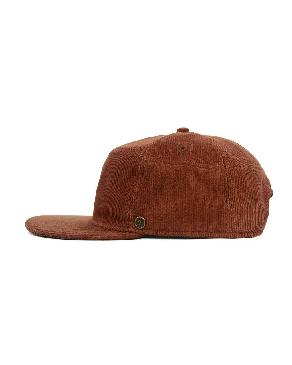 The Stash Cap - Rainbow Lorikeet -  Brown Corduroy