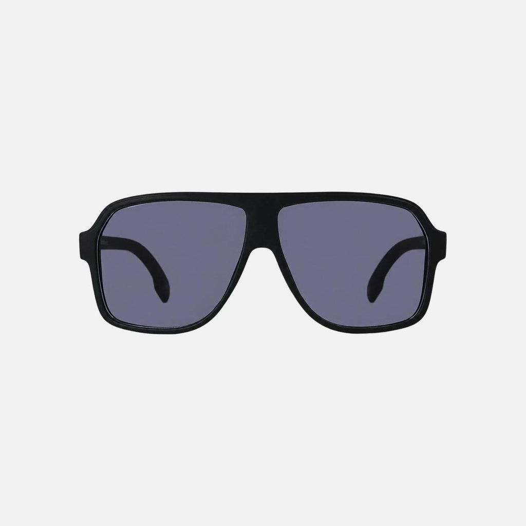 RESTLESS SOUL - MATTE BLACK FRAME WITH BLUE LENS