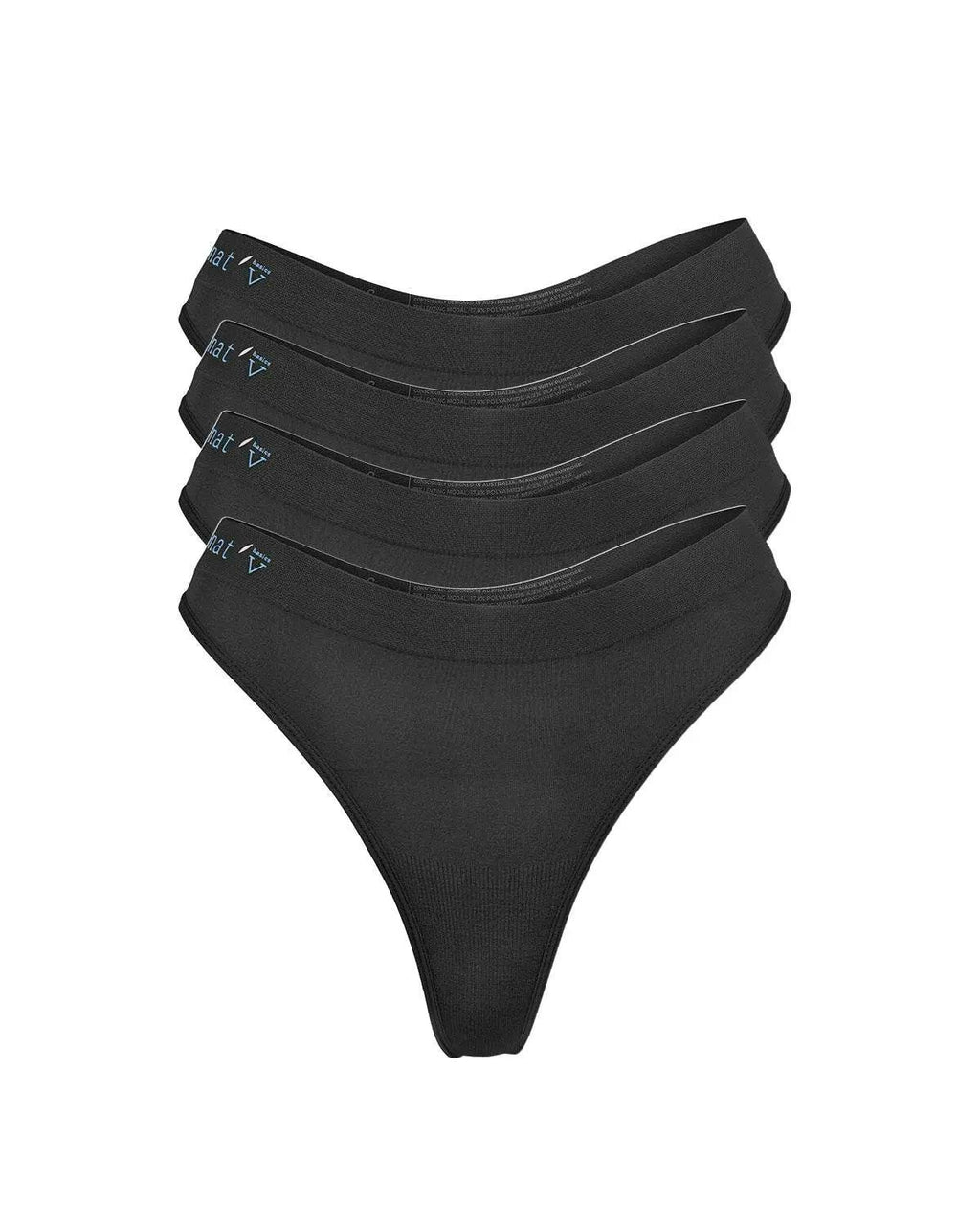CHEEKY G 4 PACK - BLACK