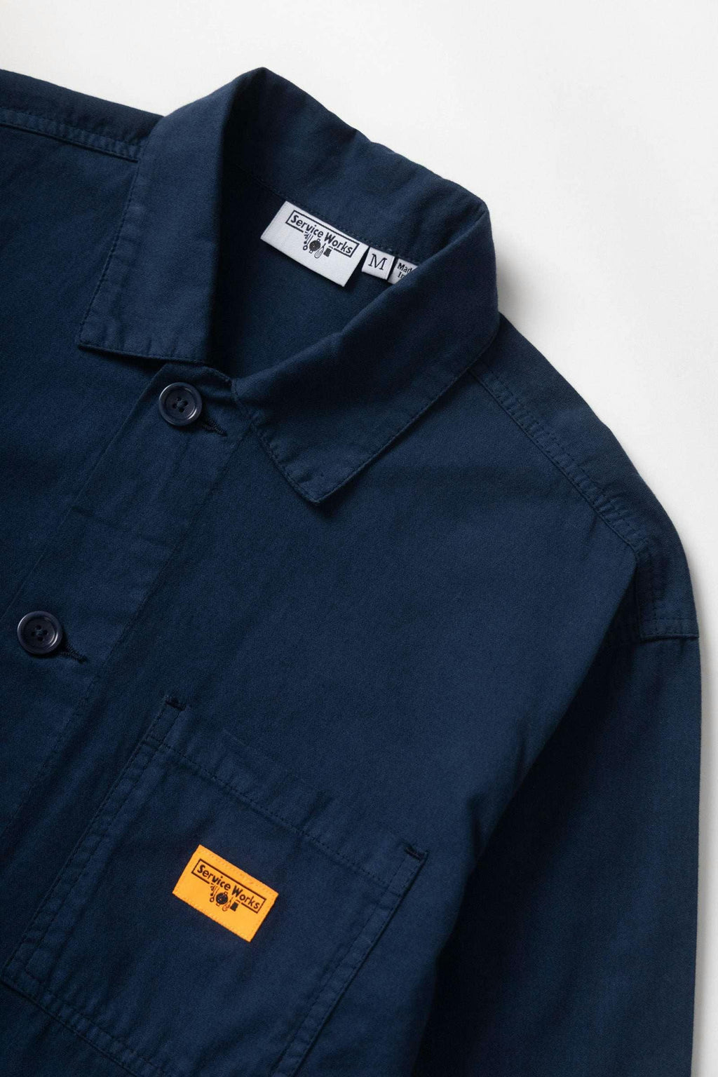 Service Works Canvas Chore Shirt in Dark Navy