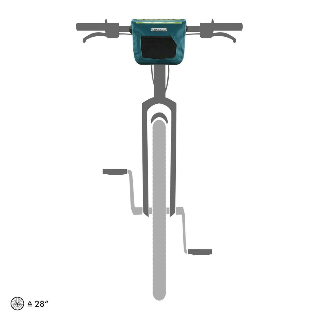E-Glow Handlebar Bag Petrol