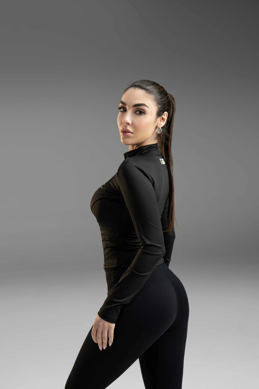 C-365 Halo Zip - Charcoal