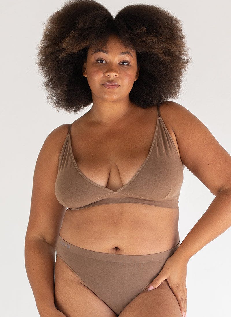 V CROP - BRONZE