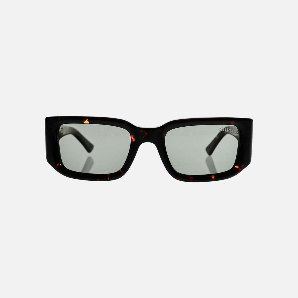 SoliTV Gloss Havana Tort | Green Polarised Bio Lens