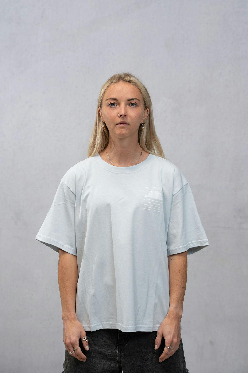 Mount Surf Poster Women's Tee - Lavender