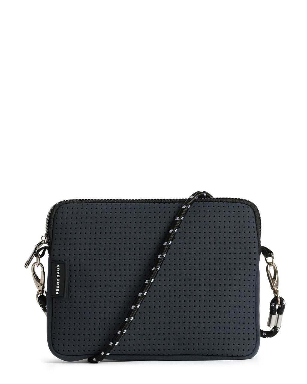 The Pixie Bag (CHARCOAL) Neoprene Crossbody Bag