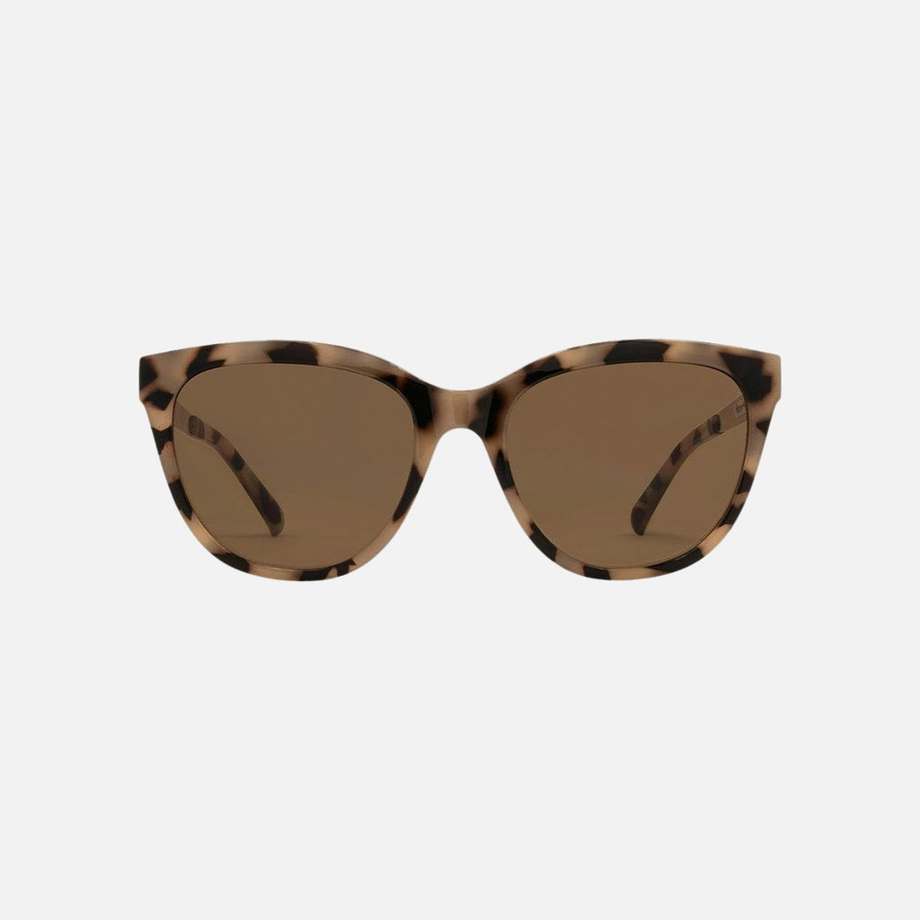 Allure - Gloss Creamy Tort Front with Gold Temple & Brown Lens