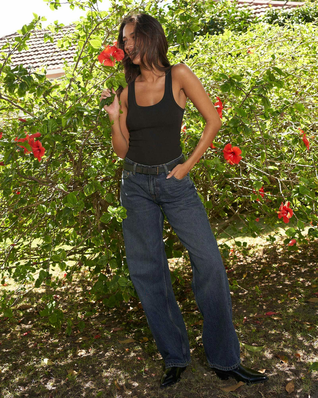 Hill Low Relaxed Jeans - Canyon Dark Used