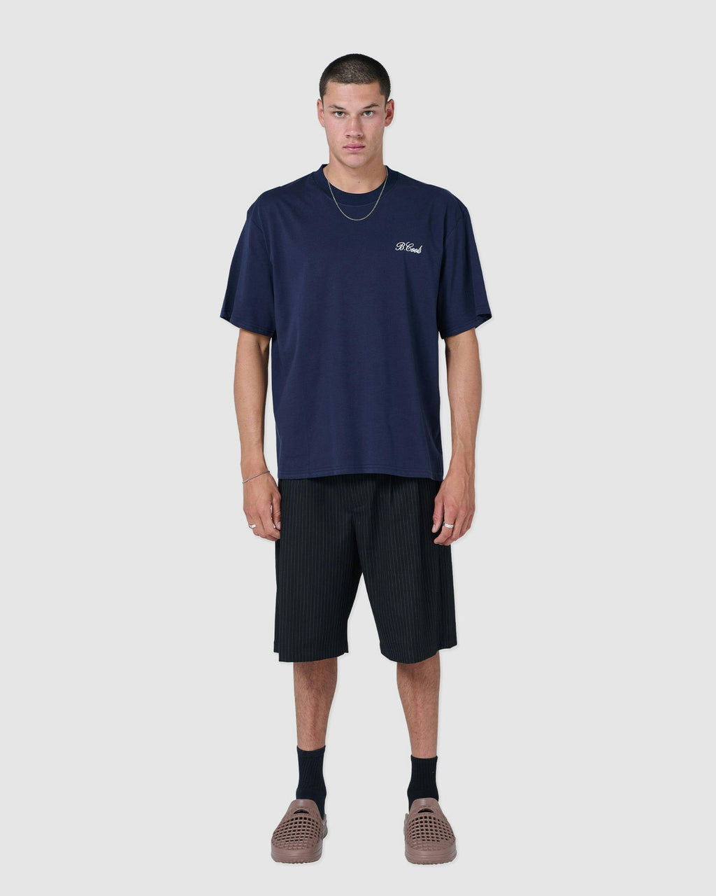 scribe t-shirt navy