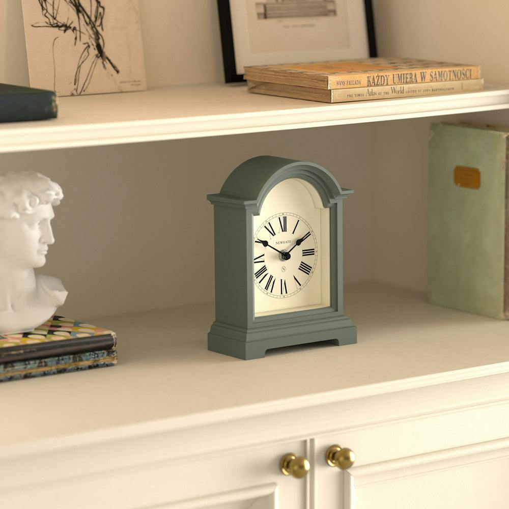 Newgate Fillmore Mantel Clock-Asparagus Green