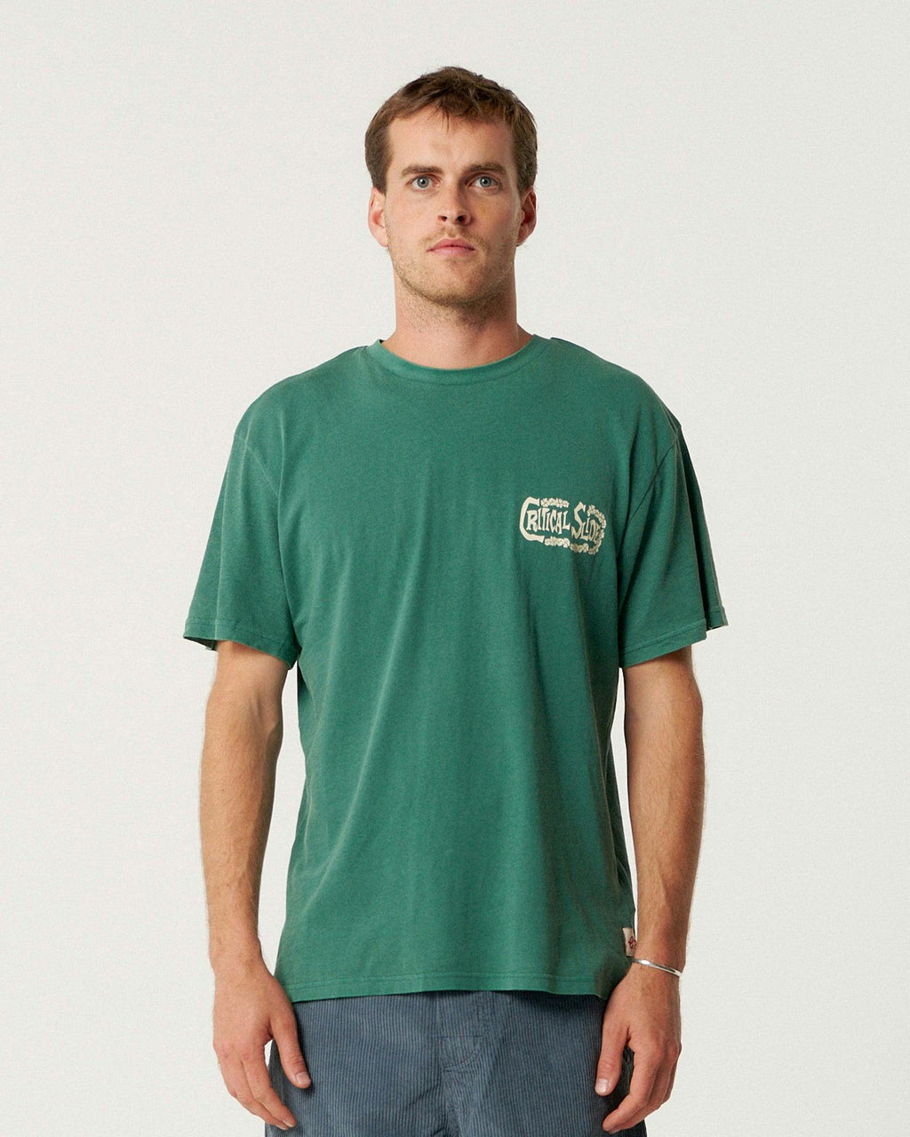 Tiki Tee - Dusty Green