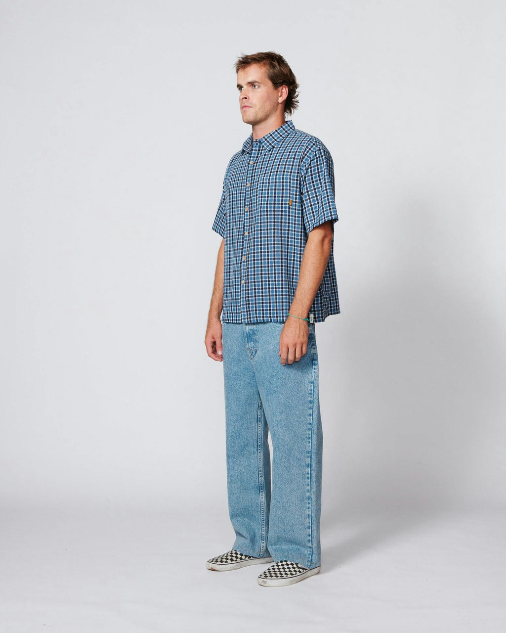 Dennis Short Sleeve Shirt - Blue
