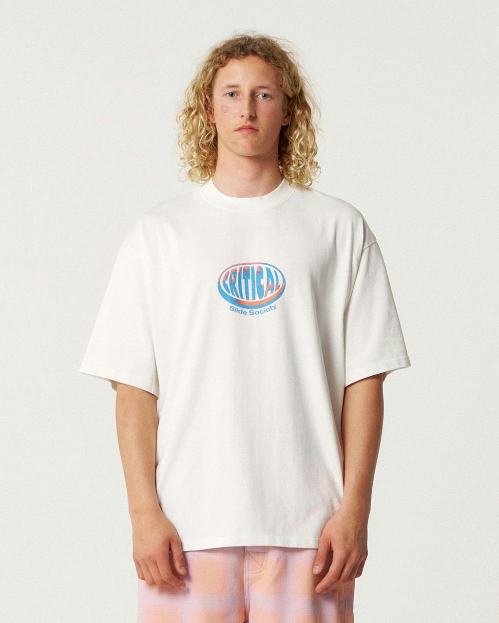 Buzzed Jumbo Tee - Vintage White