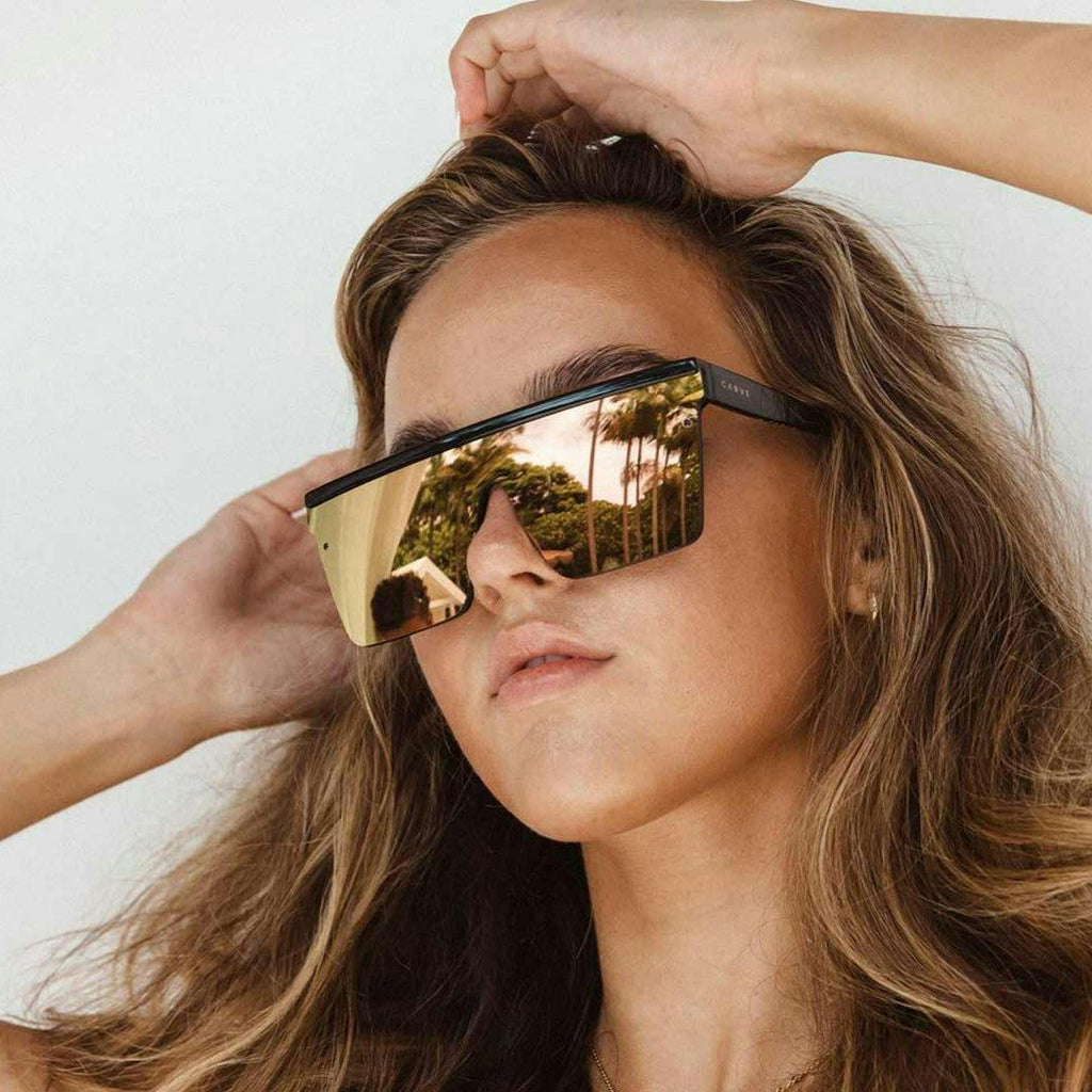 Muse - Gloss Black Frame Iridium Lens