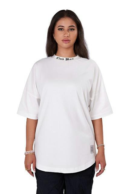 CLUBMAN Oversized 'Monochrome Signature' T-shirt