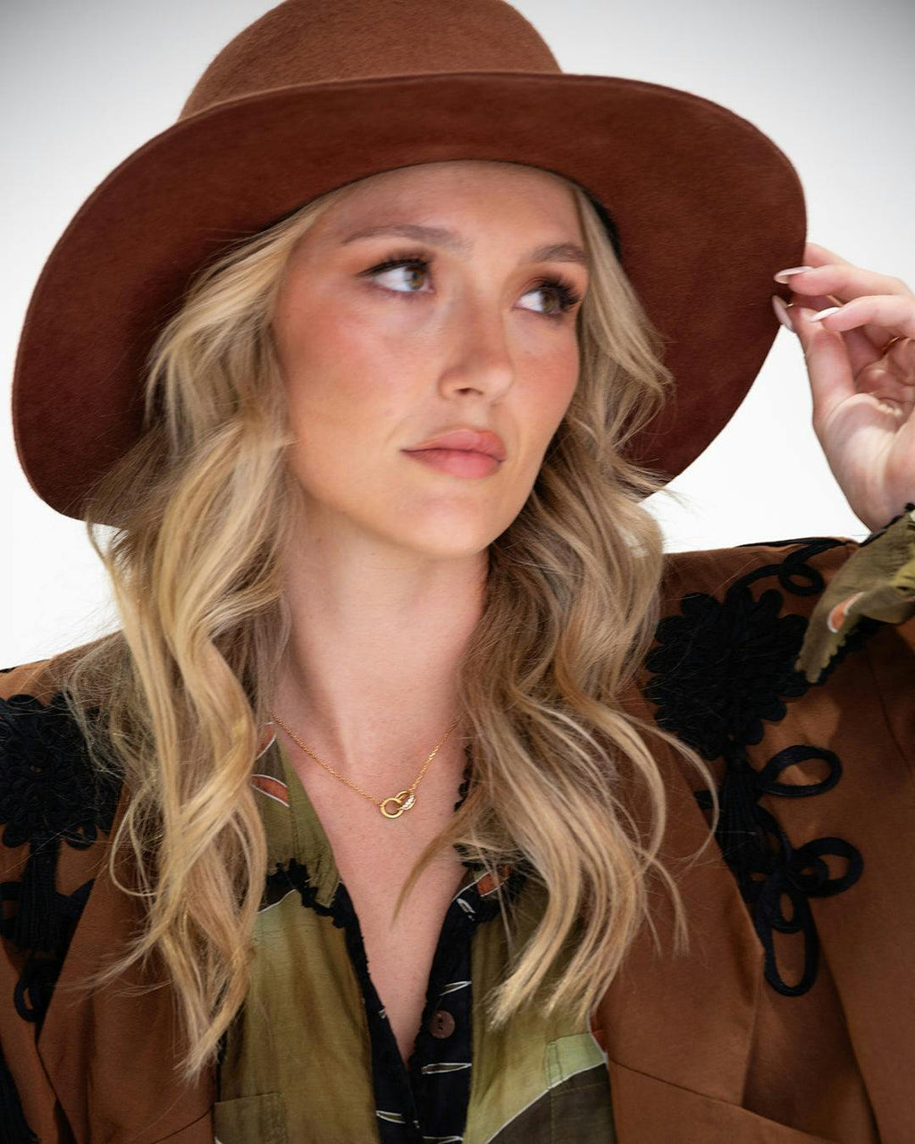 The Janis Felt Hat - Brown