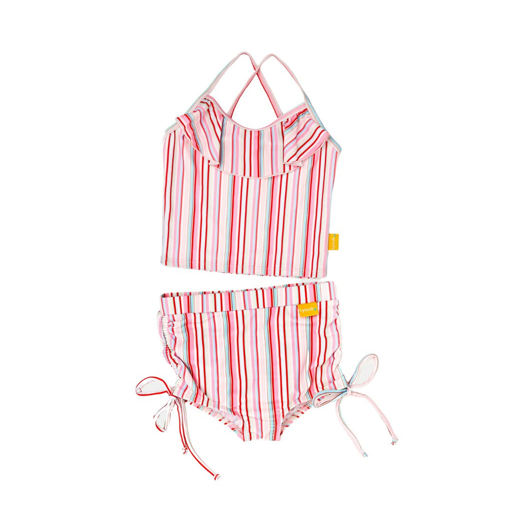 Tyoub Tankini Ruffle Set
