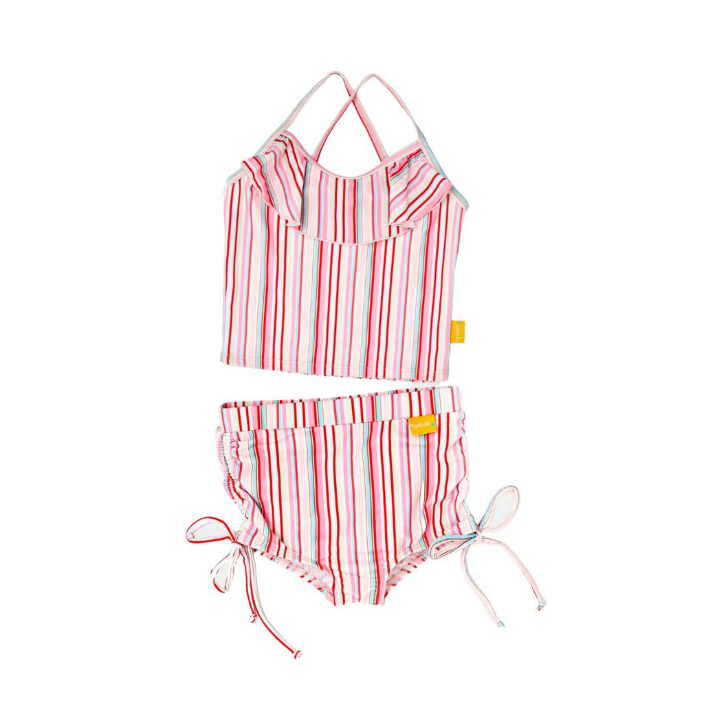 Tyoub Tankini Ruffle Set