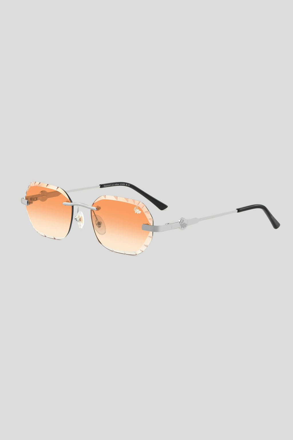 Diamond Cut Willow Tea | Silver