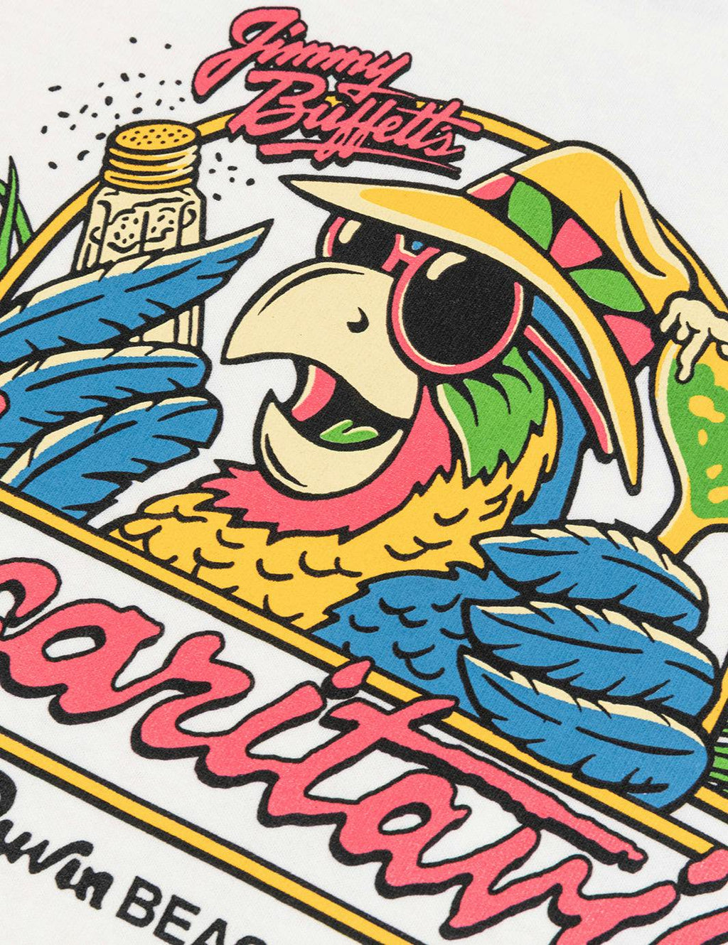 Duvin x Margaritaville Parrot Tee - Antique