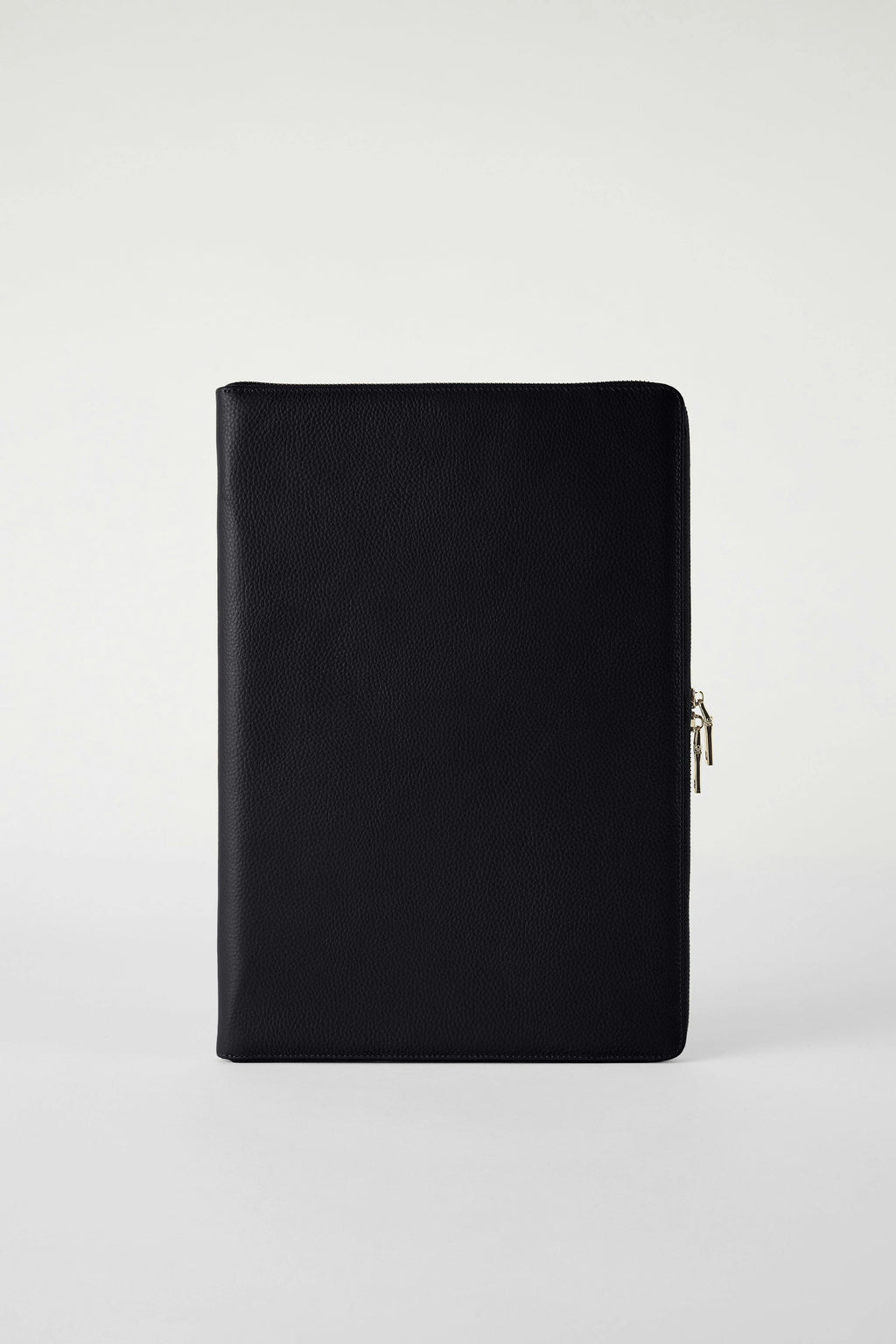 14" Padded Leather Laptop Case | Black Gold