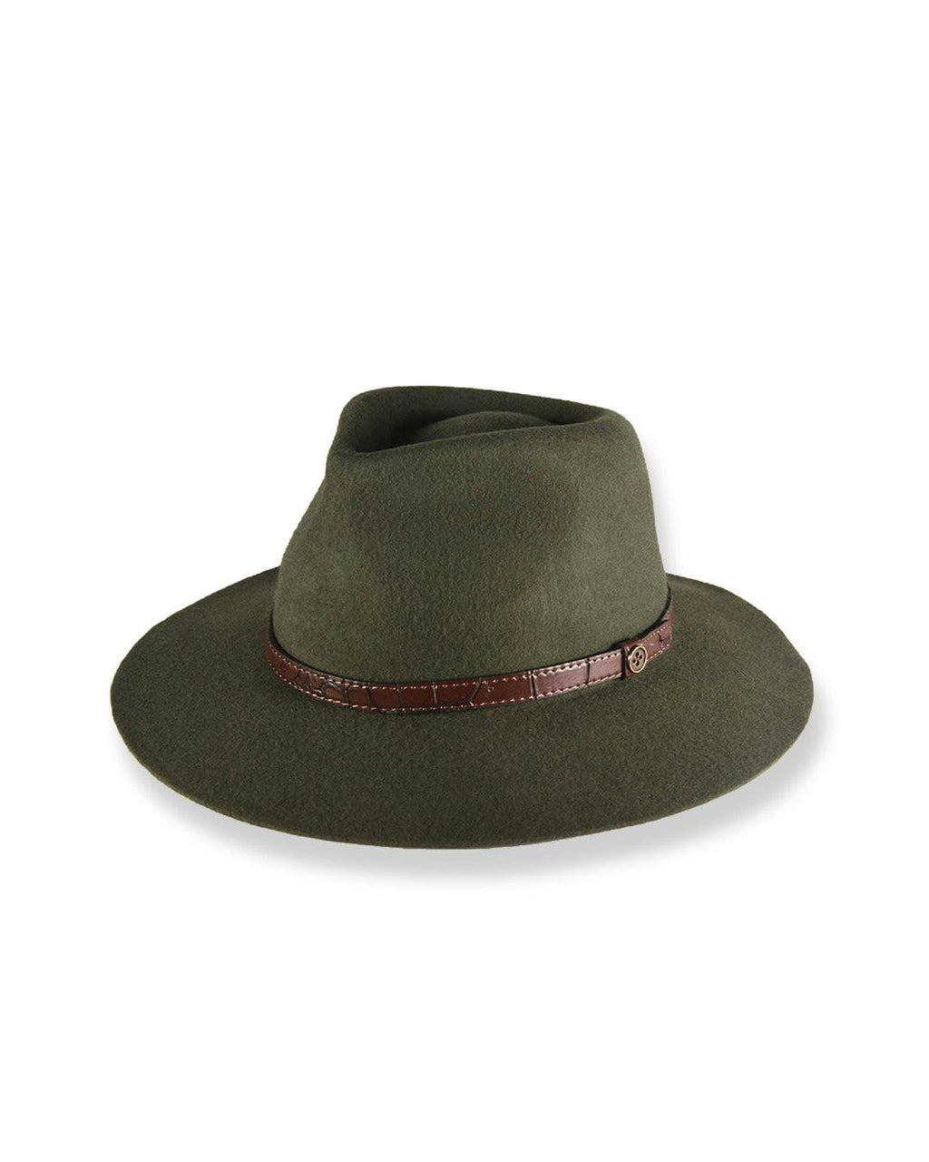 The DiNgo Felt Hat - Forest Green