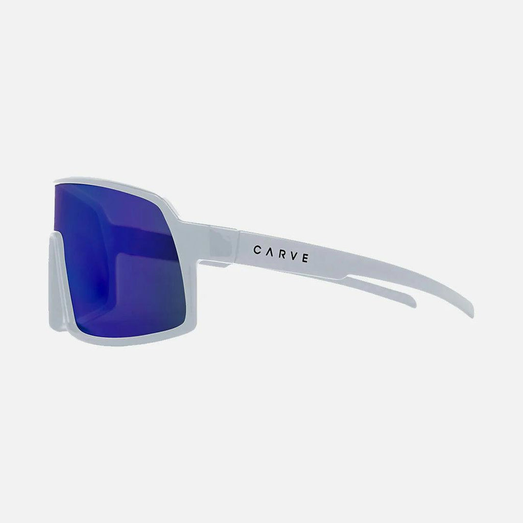 Sierra HD - Gloss White Frame, Rose Lens with Blue Iridium