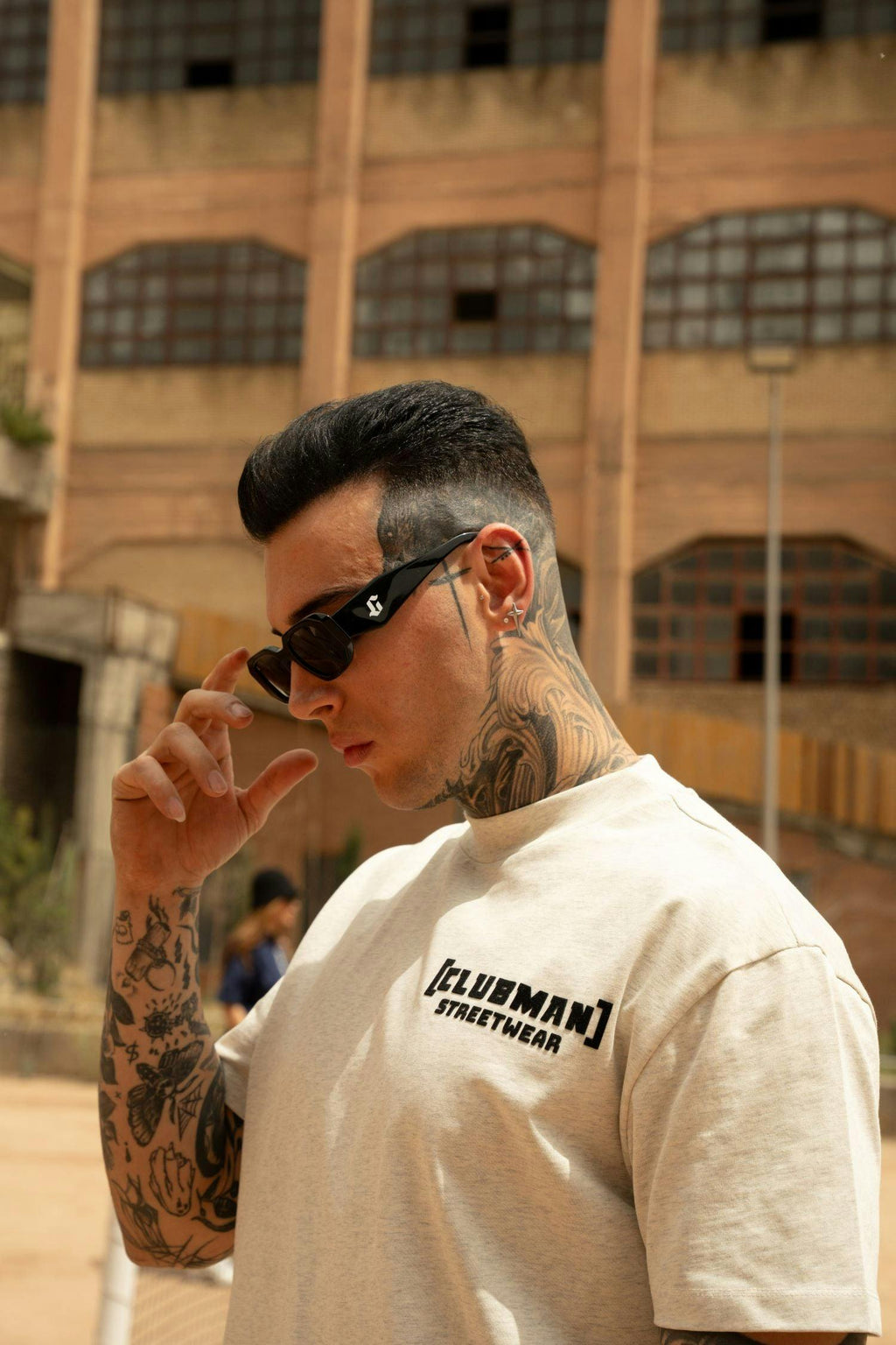 Clubman 'Driftwood Black' T-shirt SS25