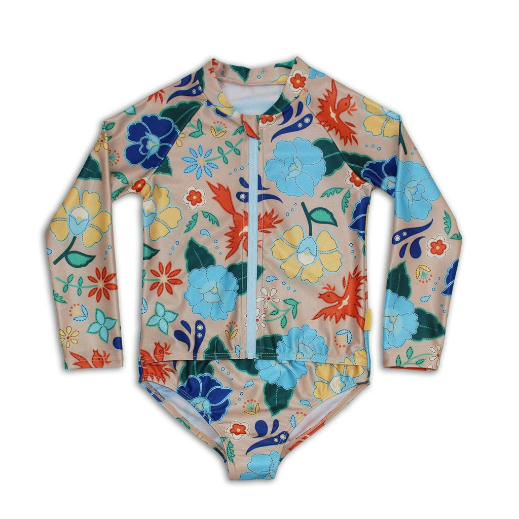 Tyoub One Piece Long Sleeve Surfsuit