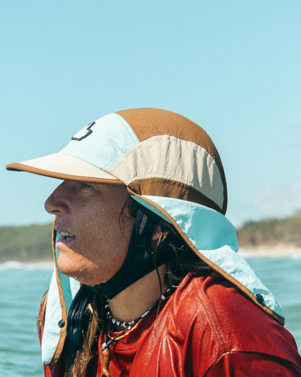 Blue Legionnaire Surf Hat UPF 50+