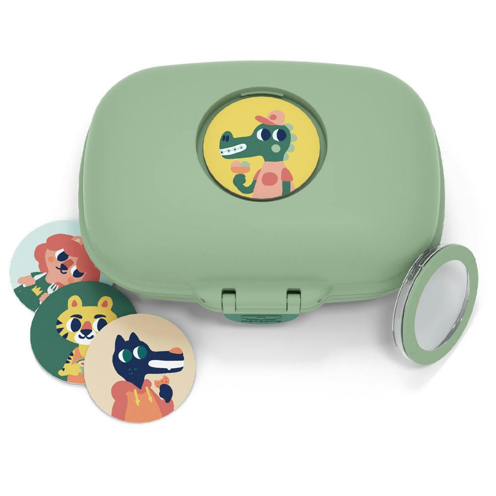 Monbento Mb Gram Kids Snack Box - Green Forest