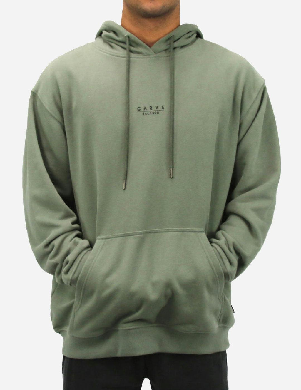 HERITAGE - Men’s Pullover Hoodie French Terry - Moss Green