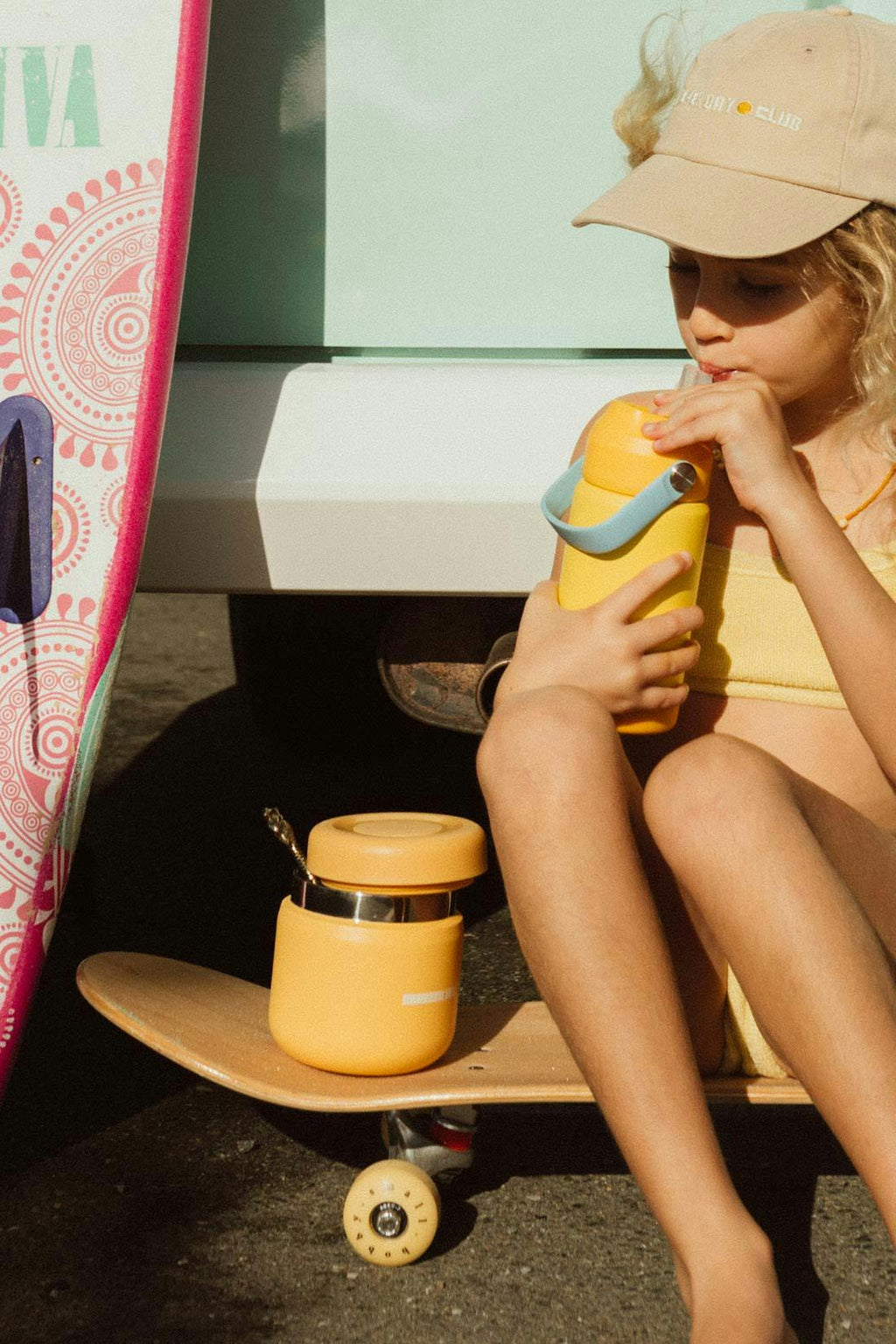 355ml Insulated Water Bottle - Butter