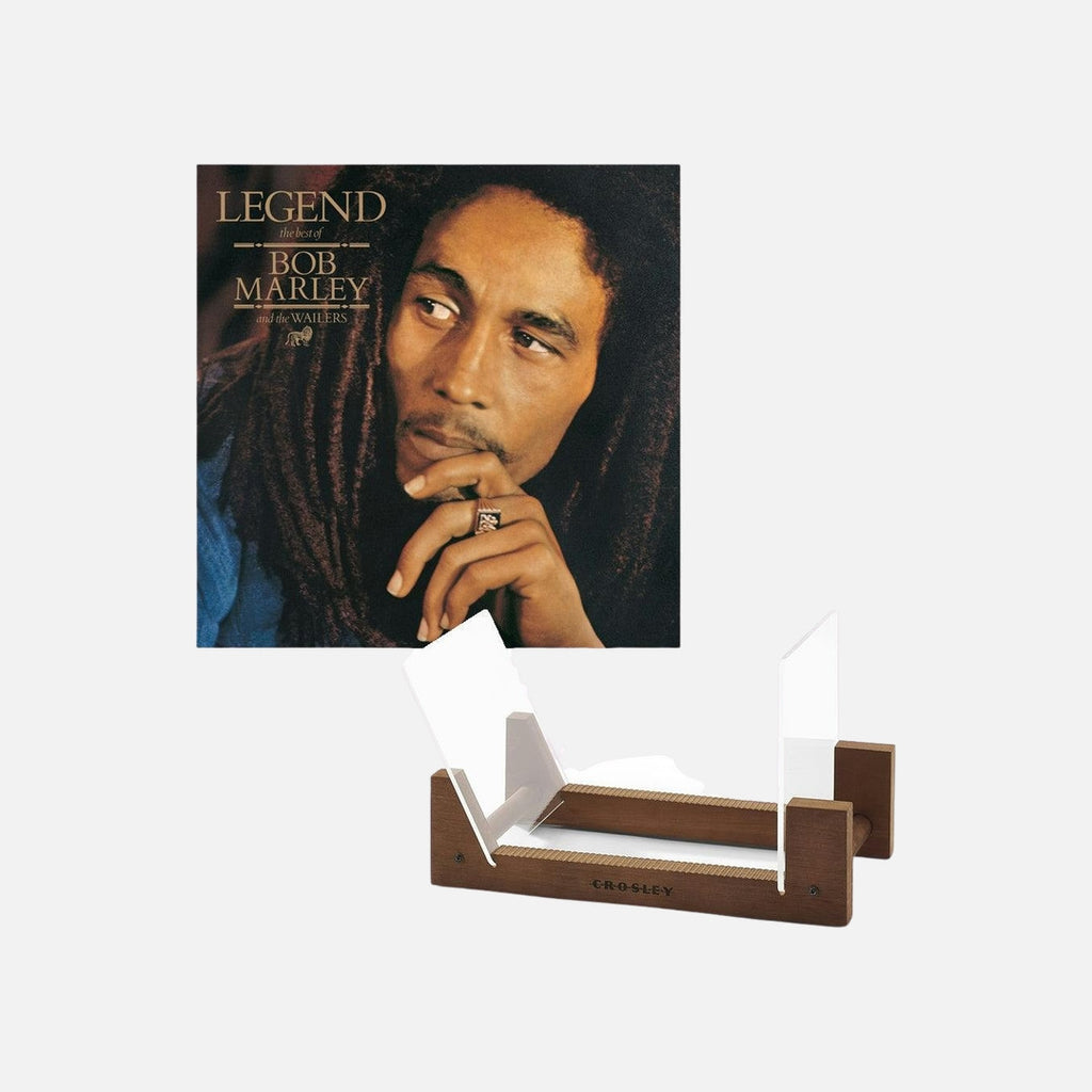Bob Marley - Legend - Vinyl Album & Crosley Record Storage Display Stand