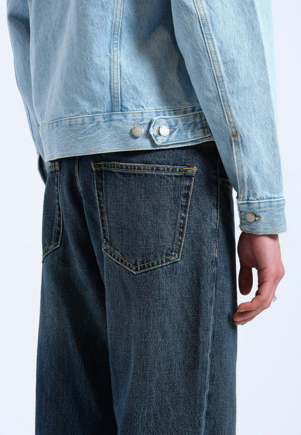 Joey Trucker Jacket - Stream Light Retro