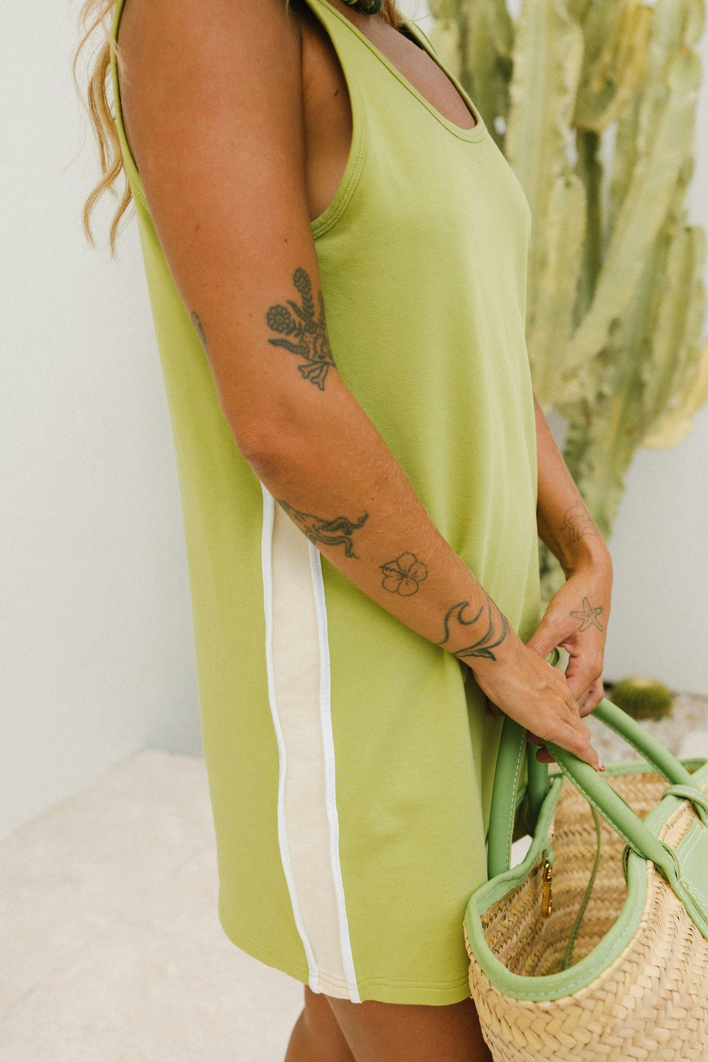 Marli Retro Dress - Wasabi